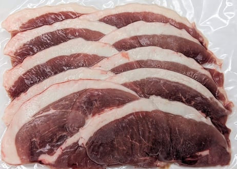野生の猪肉　脂しっかりモモスライス３００ｇ【冷凍】