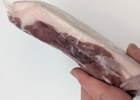 野生の猪肉　脂しっかりカタ400gメス【冷凍】