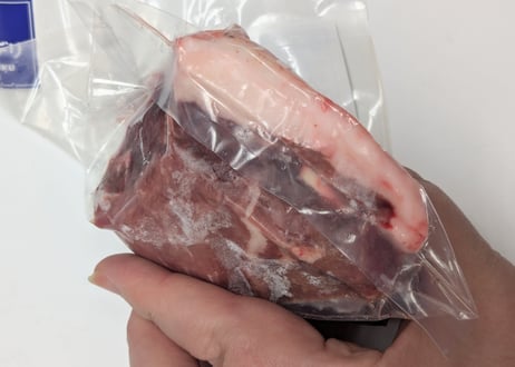 野生の猪肉　脂しっかりカタロース250gメス【冷凍】