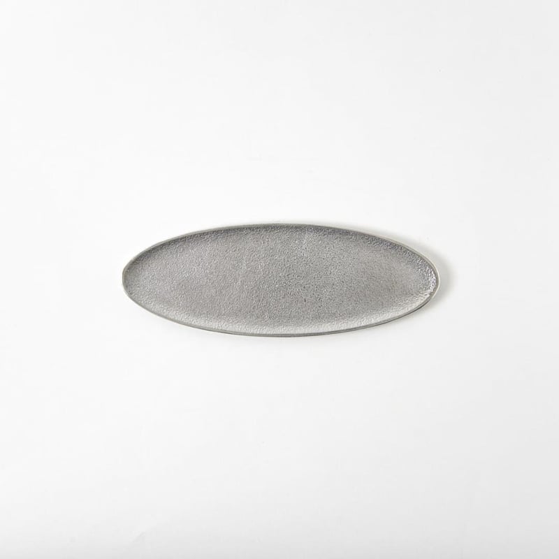 オーバルトレー シルバー L / Oval Tray - silver large | 炭谷三郎商店