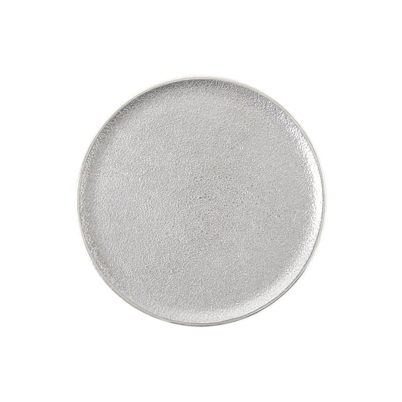 マシューマテゴ ラウンドトレー ラウンドトレー シルバー L / Round Tray - silver large | 炭谷