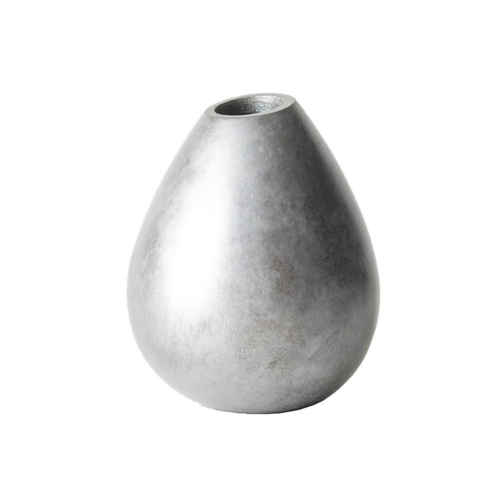 花入 茄子 銀灰 / Flower Vase - Eggplant Ginkai | 炭谷三郎商店