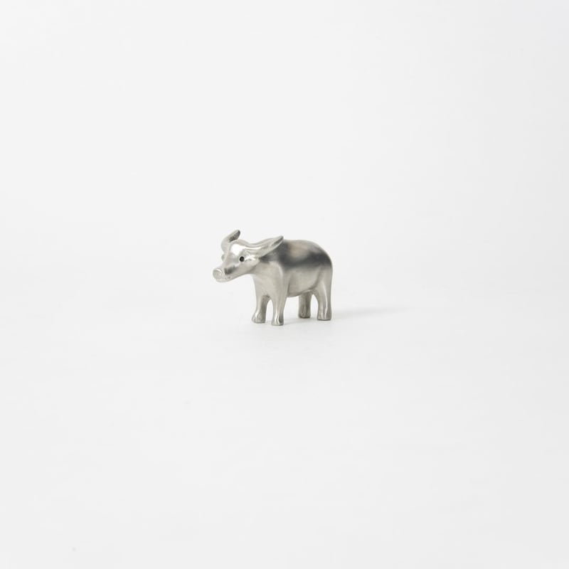 十二支 丑 シルバー / Japanese Zodiac - Ox - silver | 炭谷