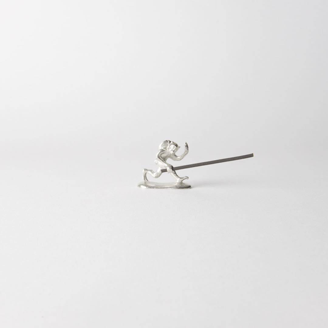 香立 鳥獣人物戯画 猿 / Monkey Incense Holder - Chōjū-jin