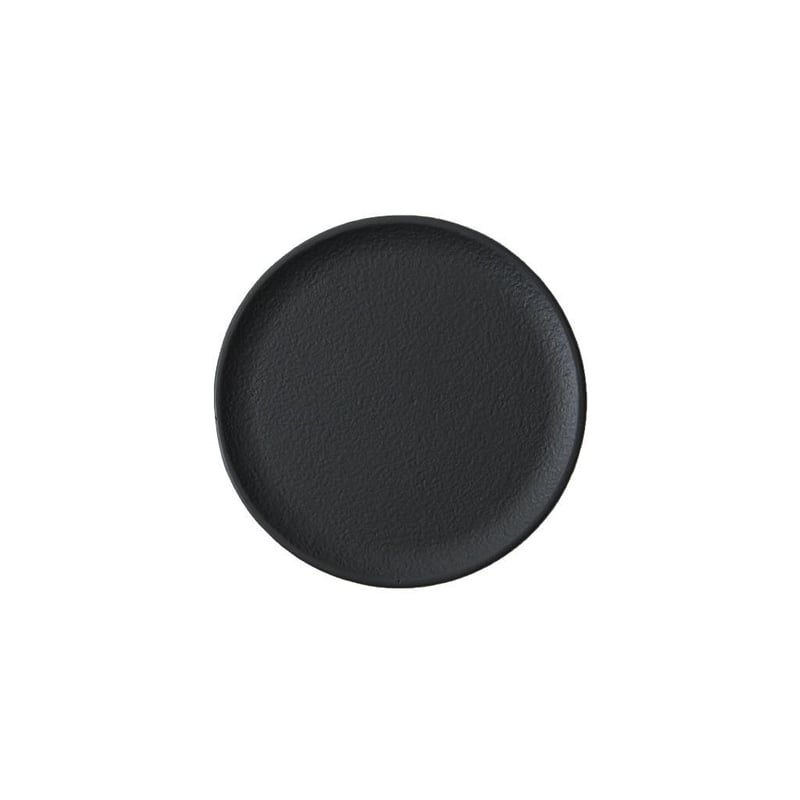 IFUJI ラウンドトレー/ RIM-S RS(丸) 三度黒 ラウンドトレー ブラック S / Round Tray - black small | 炭谷三郎商店