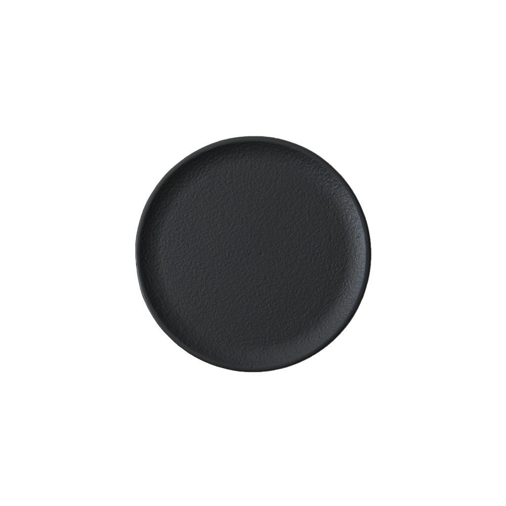 IFUJI ラウンドトレー/ RIM-S RS(丸) 三度黒 IFUJIさんより、草木染め・三度黒のイタリアントレイとイタリアン