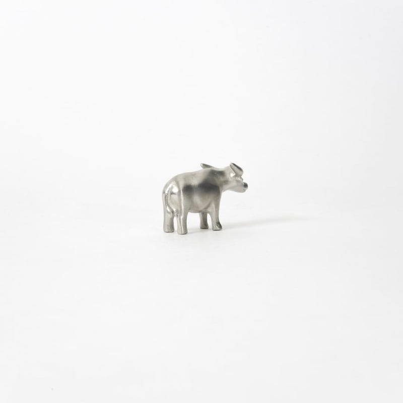 十二支 丑 シルバー / Japanese Zodiac - Ox - silver | 炭谷