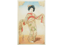 伊東 深水　新美人十二姿 踊り