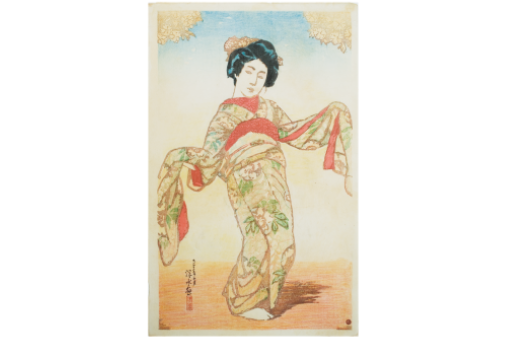 伊東 深水 新美人十二姿 踊り | ArtPlus OnlineStore