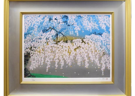 中島千波「神田の大糸櫻」