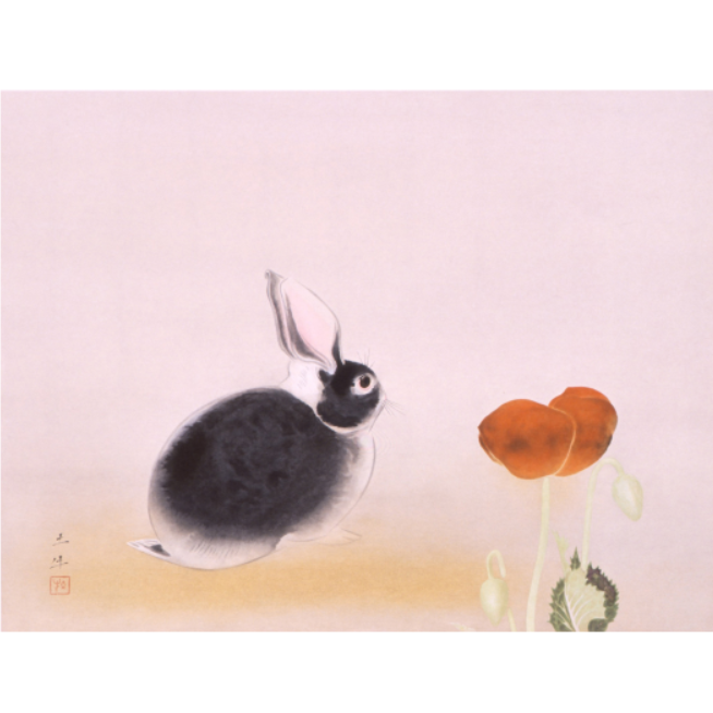 奥村 土牛 兎 | ArtPlus OnlineStore