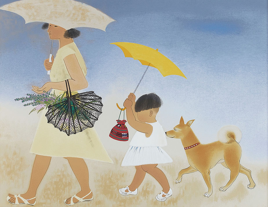 小倉遊亀「径」 | ArtPlus OnlineStore