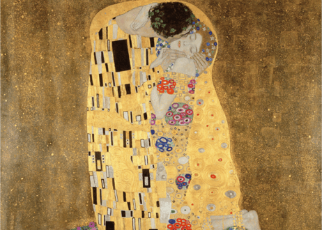 リヤドロ 接吻　グスタフ・クリムト　NO.8204 フィギュリン　陶器人形　置物 リヤドロ 接吻 グスタフ・クリムト NO.8204 フィギュリン 陶器