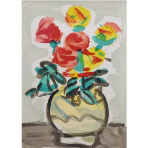 梅原 龍三郎 薔薇 | ArtPlus OnlineStore