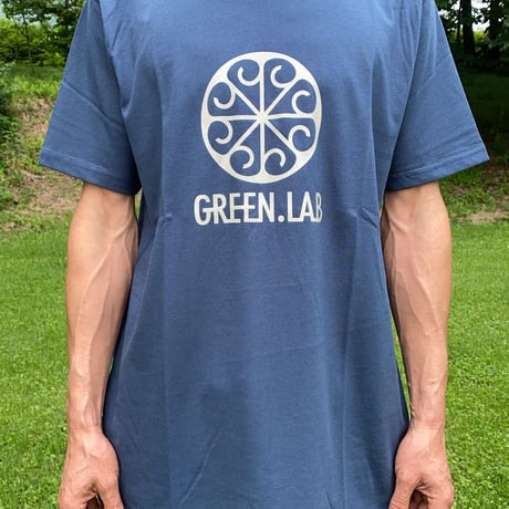 Organic cotton Tshirt（インディゴブルー）/GREEN.LAB