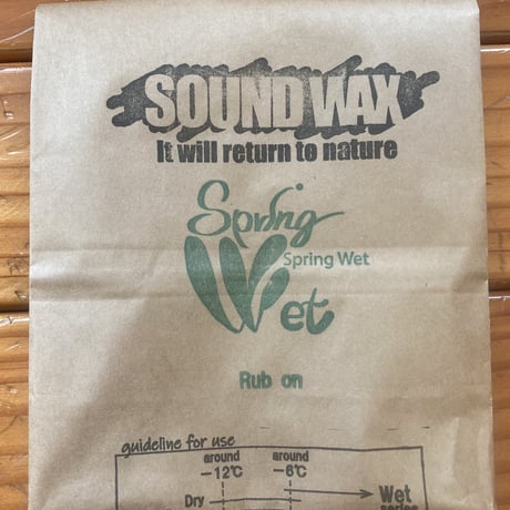 SOUND WAX-SpringWET/-スキー・スノーボードワックス