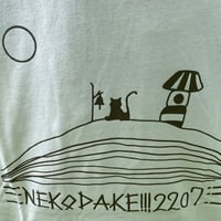 “NEKODAKE” organic cotton T-shirt/GREEN.LAB