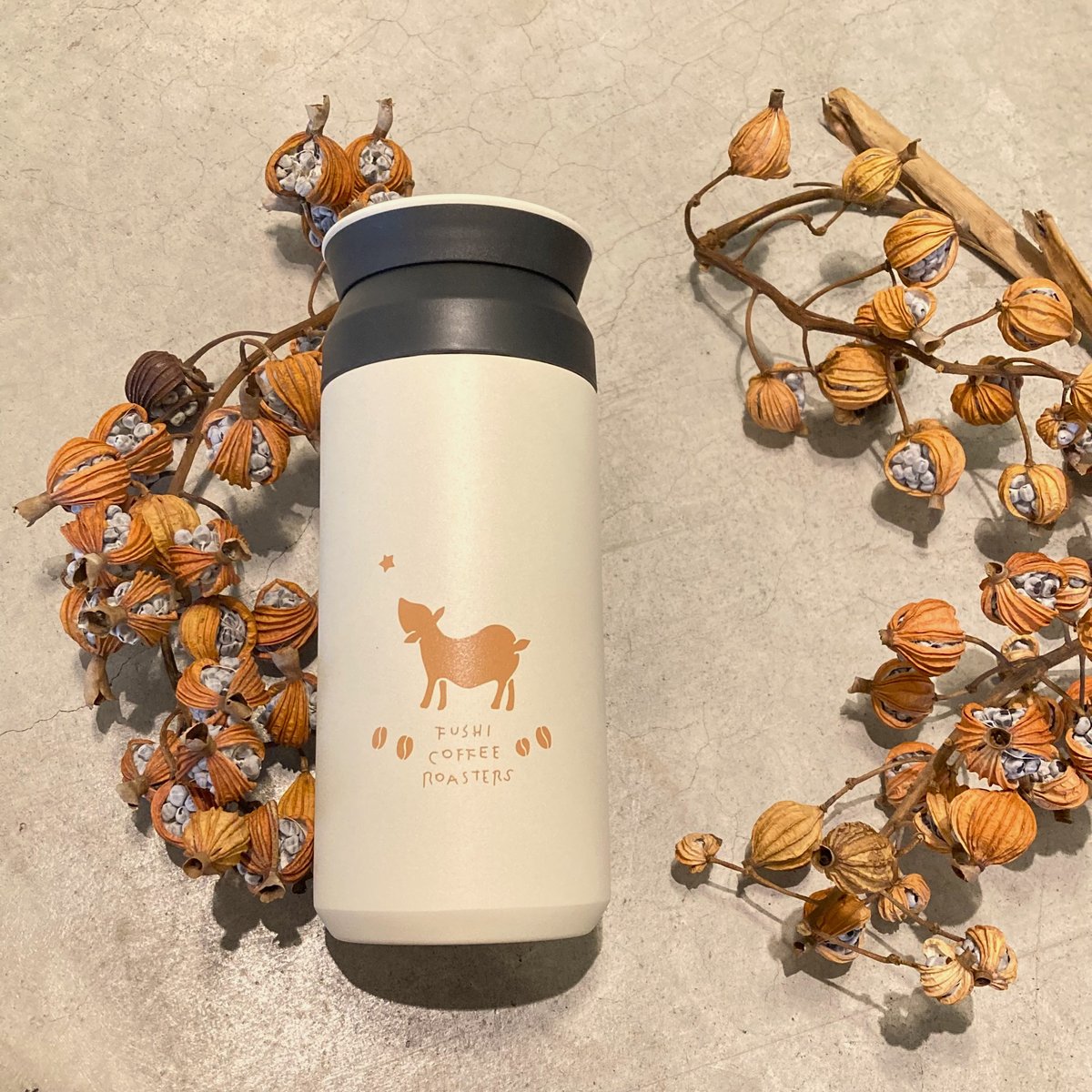 KINTOコラボ商品】トラベルタンブラー 350ml | FUSHI COFFEE ROAS
