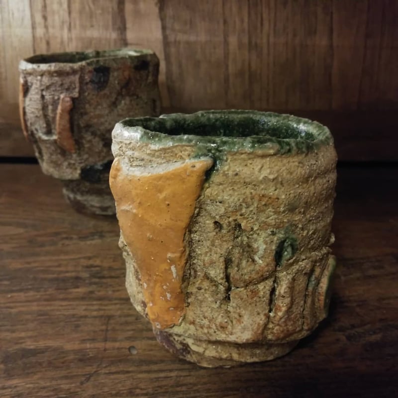 キムホノ 織部小湯呑み | gallery you