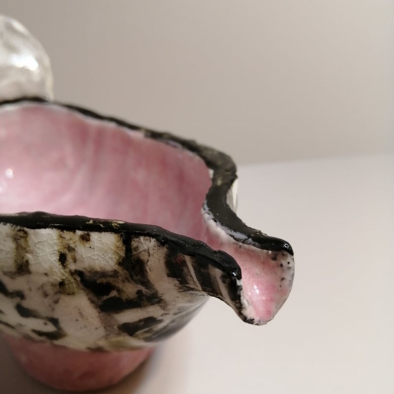 キムホノ　金憲鎬　織部鉢 蓋物/キムホノ（金憲鎬）