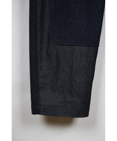 pt-53D denim pants