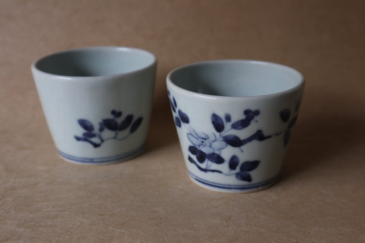 蕎麦猪口椿文 066 | 桃居 online 展覧会