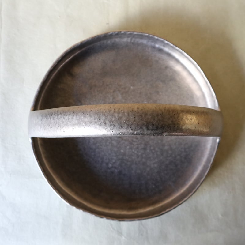 銀彩手付鉢 029 | 桃居 online 展覧会