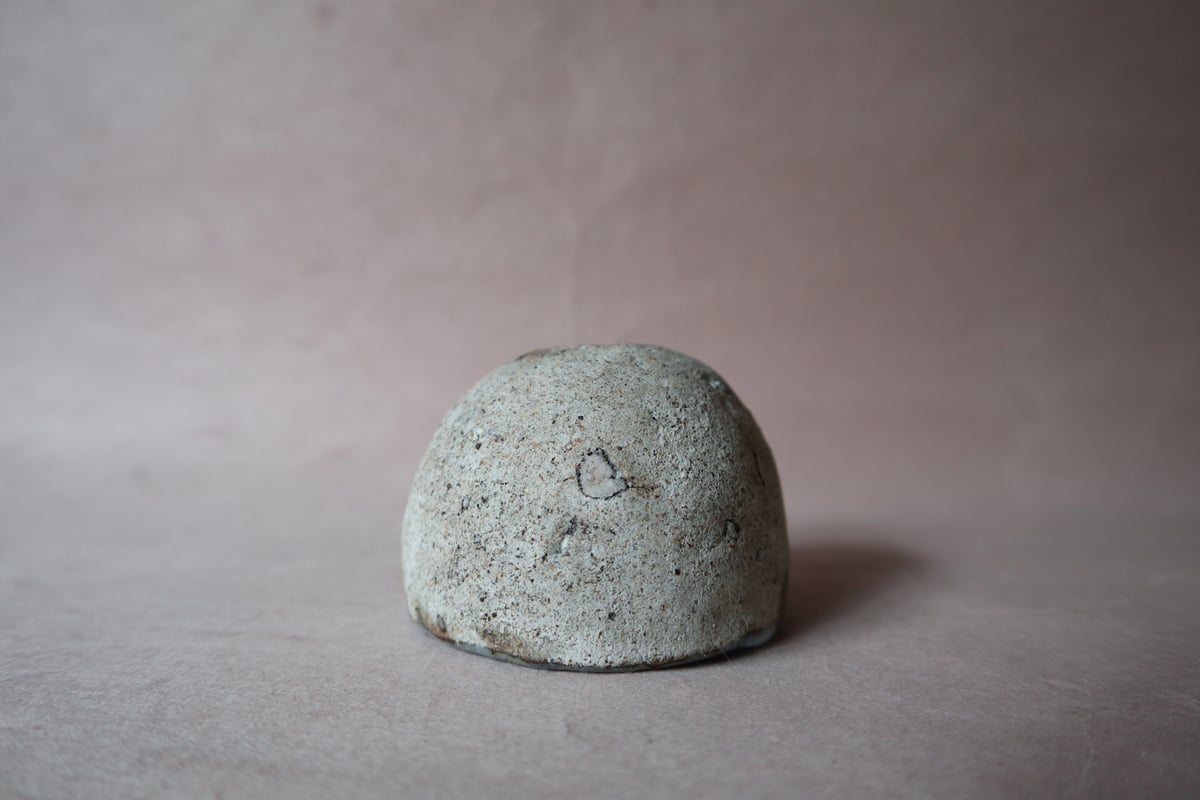 塩越窯 白越不朝 塩越窯 くじく 自然灰釉の究極美が 