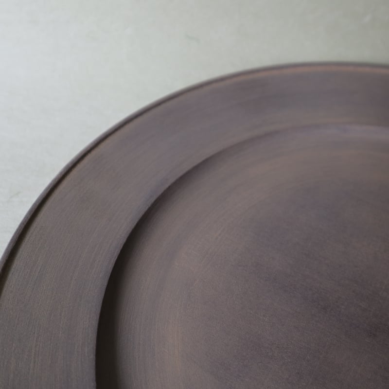 白漆リム皿 036 | 桃居 online 展覧会