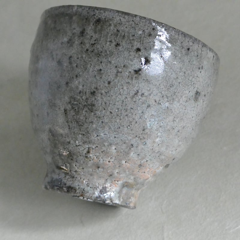 八田亨　丸湯呑　2種セット 白掛丸湯呑 004 | 桃居 online 展覧会