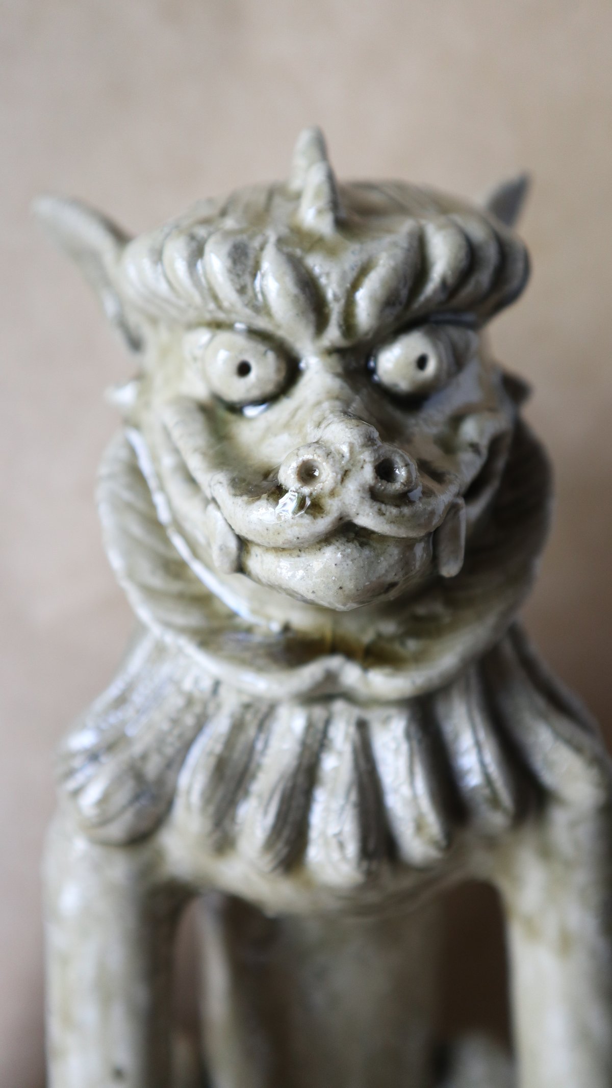 灰釉狛犬 阿吽 036 | 桃居 online 展覧会