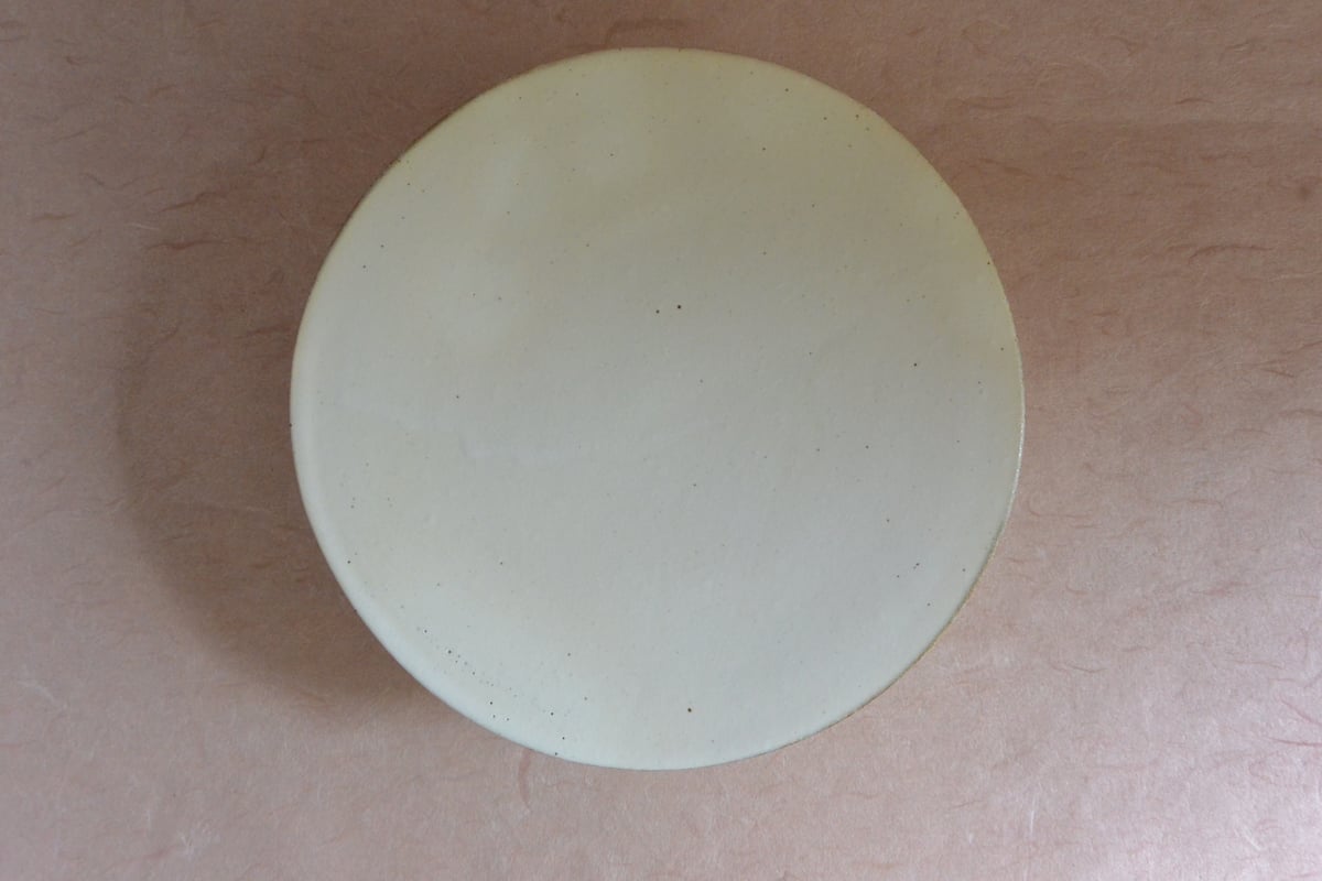 粉引台皿 040 | 桃居 online 展覧会