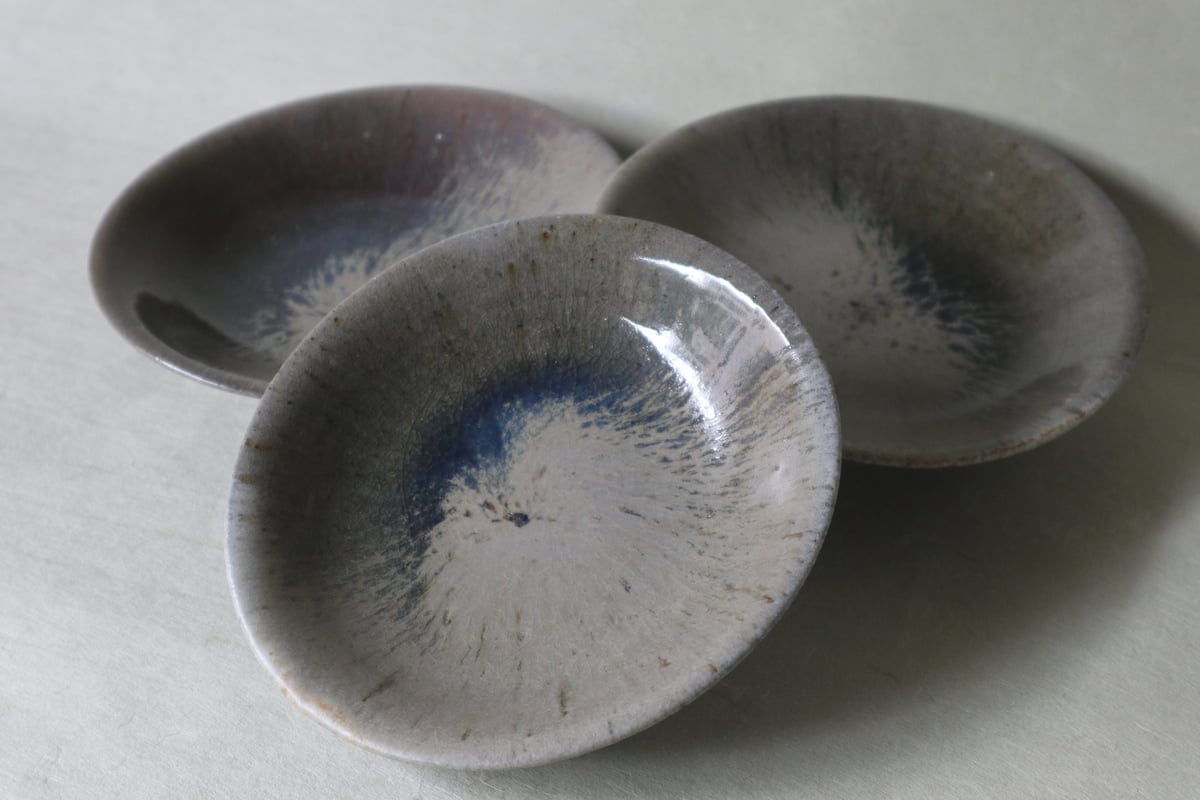 マット自然灰釉 5寸皿 049 | 桃居 online 展覧会
