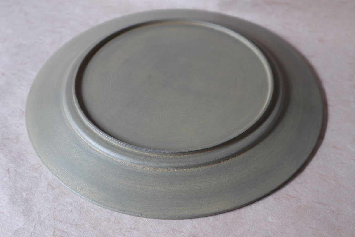 白漆リム皿 035 | 桃居 online 展覧会