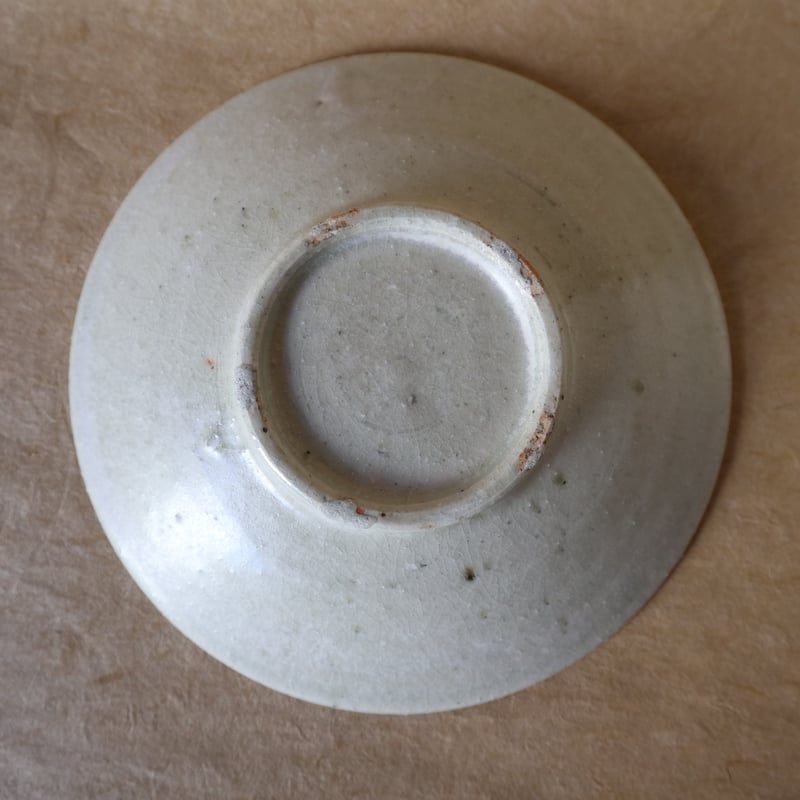 長谷川奈津　林檎灰釉皿　5寸強サイズ　4枚セット　17600円　新品未使用 長谷川奈津 林檎灰釉5寸皿 5