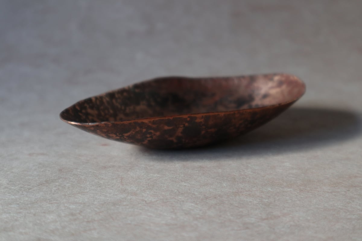 茶則 石舟/銅 105 | 桃居 online 展覧会