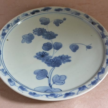 藤塚光男さん菊花文7寸皿 2枚