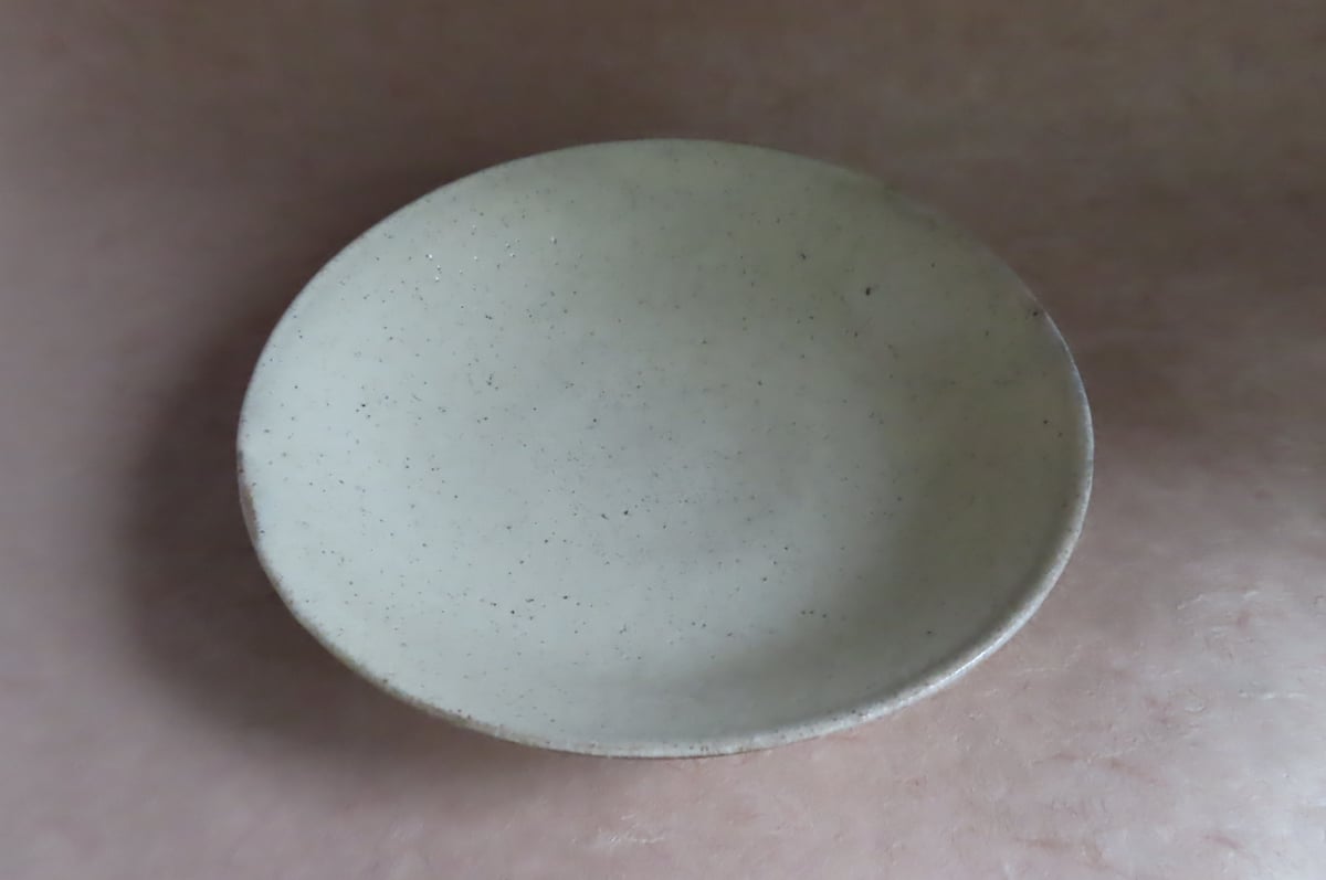 桃皿、粉引皿セット 粉引皿 M003 | 桃居 online 展覧会