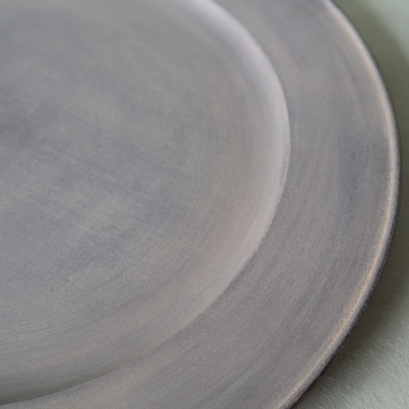 白漆リム皿 036 | 桃居 online 展覧会