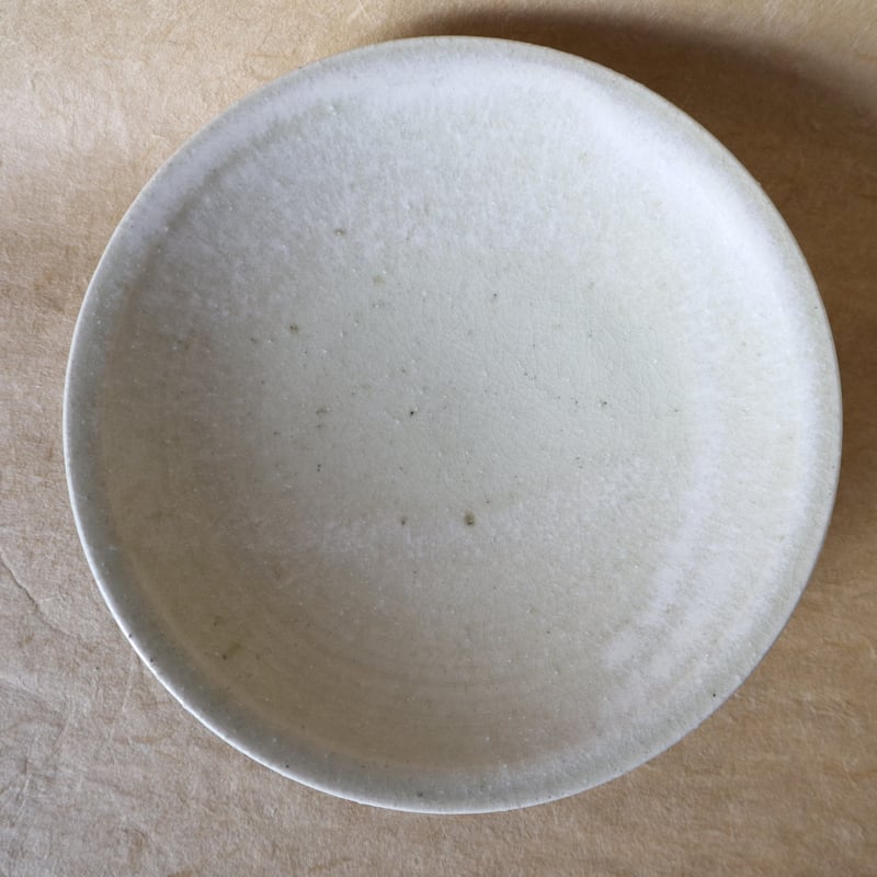 NO235 古代中国　灰釉皿　時代物 白林檎灰釉皿 005 | 桃居 online 展覧会