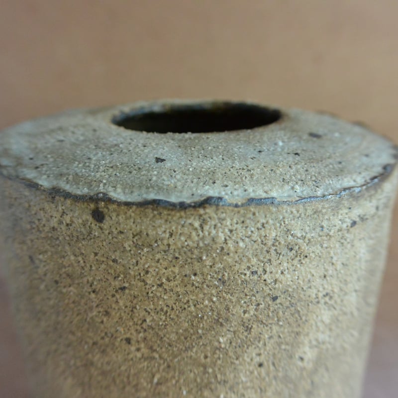 白灰化粧花器 079 | 桃居 online 展覧会
