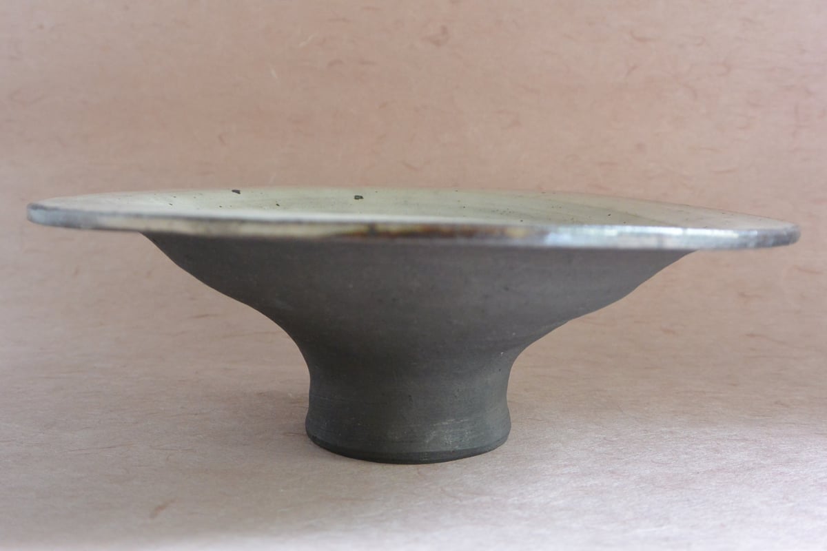 希少　骨董　中国古玩　清朝期　粉彩　桃蝶鳥花文　高台皿　デザート皿 希少】清朝期 粉彩 花の図 輪花皿 台皿 中国古玩 中国美術 骨董