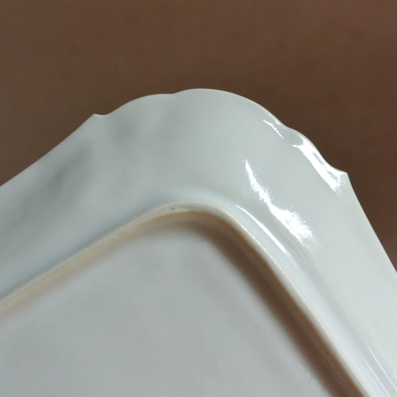 花形細リム皿スクエア5寸角 025 | 桃居 online 展覧会