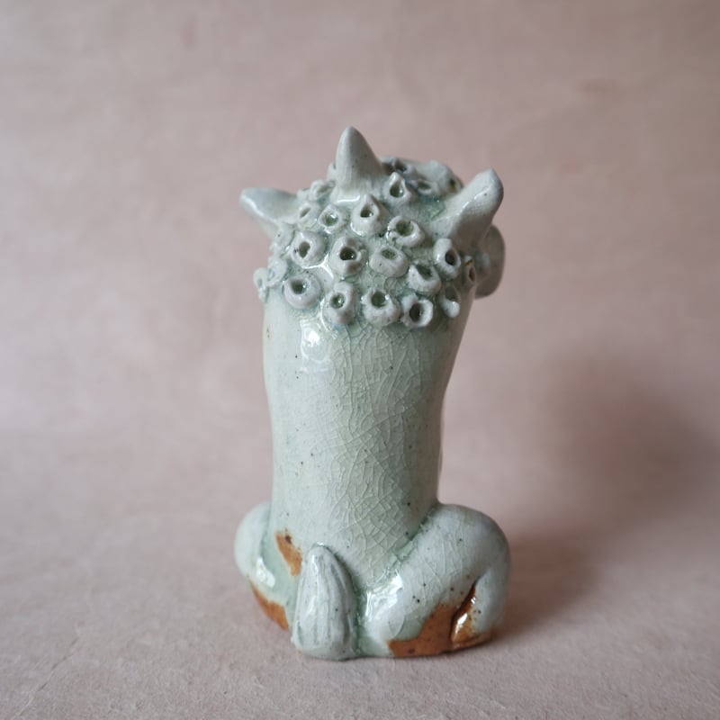 白磁獅子狛犬 074A | 桃居 online 展覧会 白磁獅子狛犬 074A | 桃居 online 展覧会