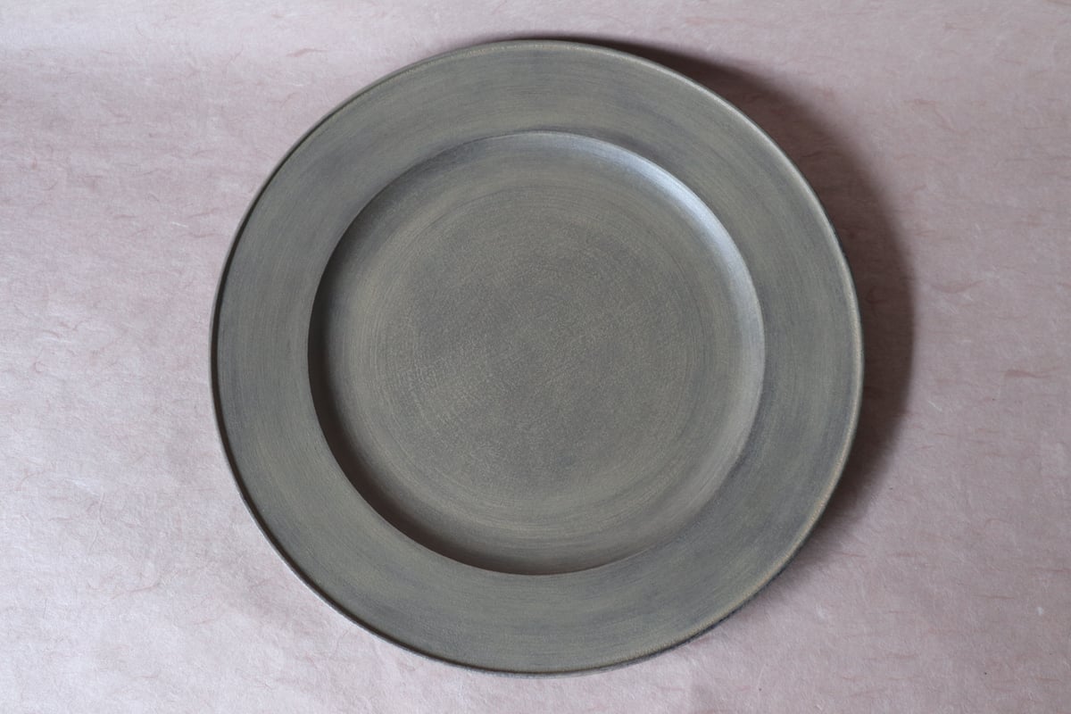 白漆リム皿 035 | 桃居 online 展覧会