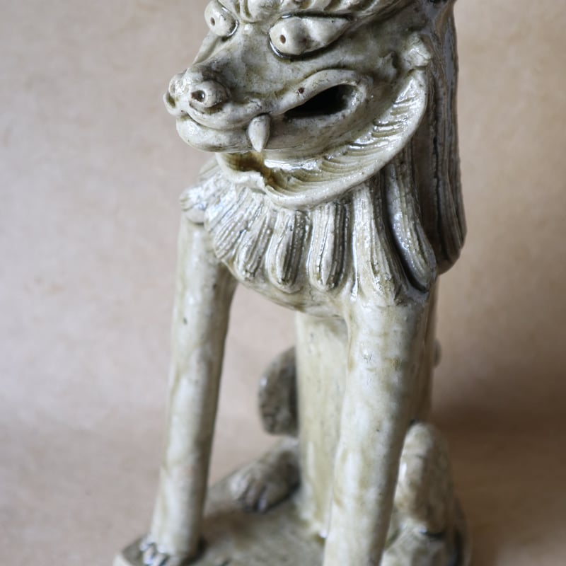 灰釉狛犬 阿吽 036 | 桃居 online 展覧会