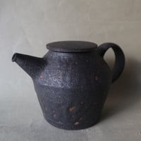 黒焼締ポット 129 | 桃居 online 展覧会