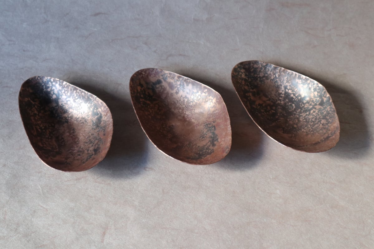 茶則 石舟/銅 105 | 桃居 online 展覧会