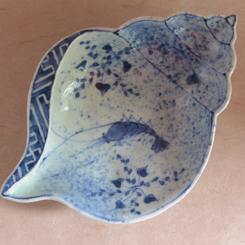 染付　魚形　水滴　書道具 新道工房 染付魚形向付 [59]｜Discover Japan 公式オンライン