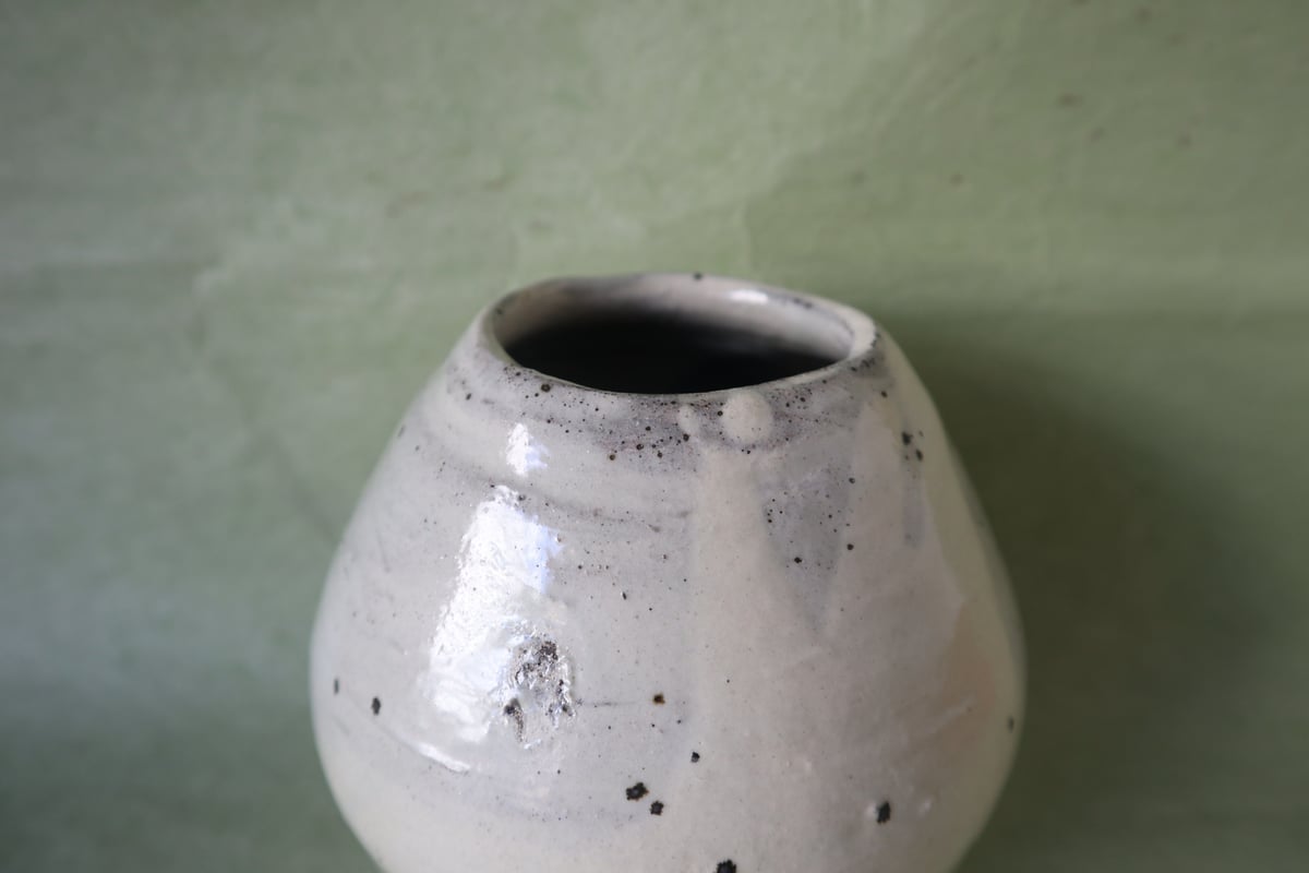 お値下げ川渕直樹  粉引き徳利と酒盃 お値下げ川渕直樹 粉引き徳利と酒盃（川淵直樹作品ギャラリー